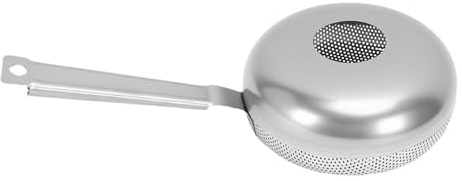 NOENNULL Tostador Manual de Granos de café, Tostador de café Manual de Acero Inoxidable de Granos de Portátil con Filtro para Tostar en Casa, Nueces y maní