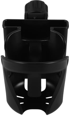 UTHCLO Music Stand Cup Holder Functional Water Bottle Cage Plastic with Easy Installation Black and Musical Accessories Simple Stylish Design for Mic Stands