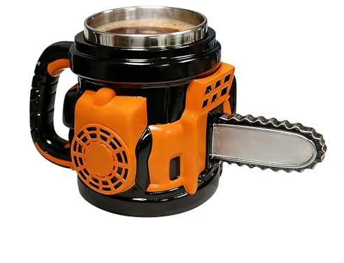 Blleshelfl Gift for Men, Chainsaw Mug,Chainsaw Mug
