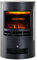 HOMCOM Camino Elettrico da Terra Potenza 900W/2000W con Effetto Fiamma 41 × 41 × 64.5cm Nero
