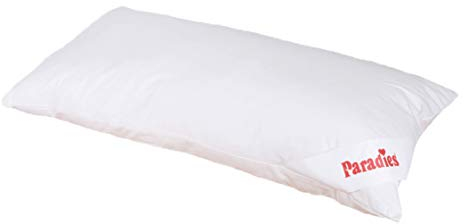 PARADIES Betz Kuschelkissen Softy medium Bio Baumwolle Farbe weiß mit Reißverschluß Verschiedene Größen Größe 40x80 cm
