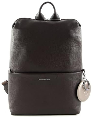 Mandarina Duck Mellow Leather, Damenrucksack, 35 x 26 x 12 (L x H x B), Braun (Schleife), 35x26x12 (L x H x W)