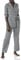 Amazon Essentials Set pigiama in flanella di pantaloni e camicia con bottoni frontali a maniche lunghe Donna, Bianco Nero Percalle, XL