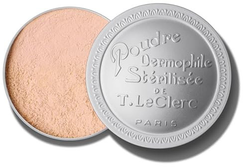 03 Dusky T. LeClerc – Loses Puder 25g – Bistre - Mineral Puder mit Reispuder für das Gesicht – Mattierendes Loose Powder mit langem Halt, für alle Hauttypen – Vegane Formel