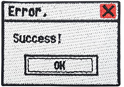 Finally Home Lustige Error. Success! Fehlermeldung Patch zum Aufbügeln | Retro Gamer Patches, Computer Bügelbild, Aufbügler, Aufnäher