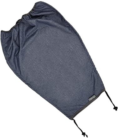 BAMBINIWELT universal SONNENSEGEL Sonnendach für Kinderwagen Buggy reißfester Sonnenschutz mit UV Schutz 50+ und Rollo-Funktion (meliert marine)