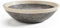 PEGANE Vasque à Poser/lavabo en marbre Coloris Gris/Blanc - Diamètre 42 x Hauteur 15 cm