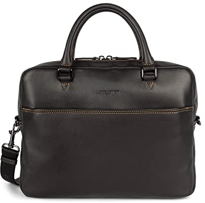 Lancaster Soft Vintage Homme Document Holder Bag M Marron Jau