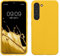 kwmobile Housse Compatible avec Samsung Galaxy S23 Coque - Housse de téléphone Protection Souple en TPU Silicone - Jaune radieux