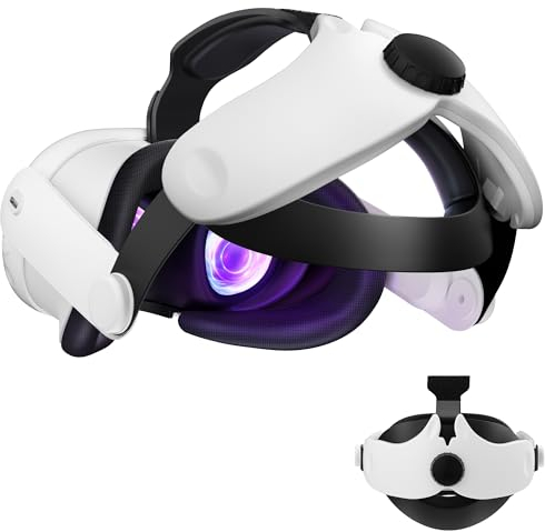 APEXINNO P3 Elite-Riemen für Meta Quest 3S Meta Quest 3, Elite Head Strap für Oculus Quest 3S/Quest 3 Zubehör, Verstellbar Kopfband mit komfortablem Kopfpolster