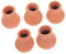 Supvox 5 STK Puppenhaus Blumentopf Mini Terracotta Topf Tontopf Kleine Terrakottatöpfe Blumenvasen Dekorativ Puppenhaus Tonvase Blumenvase Für Puppen Tonvase Klein Draussen Keramik Baby