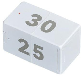 GOUDE Würfel-Schwerkraft-Flip-Sensor, digitaler Küchentimer mit 10 verschiedenen Zeiteinstellungen, Uhr für Spiel, Training, Büro, Klassenzimmer, Training