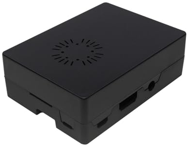 ABS-Gehäuse mit Kühlkörper und Lüfter für RPI 3B+/3B Computer-Board-Gehäuse, Kühlschutzbox-Gehäuse für RPI 3B+/3B, ABS-Schale mit Kühlkörper-Lüfter, Computer-Mainboard-Schutzkastengehäuse