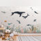 Bilderwelten Fototapete Kinderzimmer 255 x 384 cm Kinder Kindertapete Unterwasser Tiere Wale Vliestapete Tapete XXL Wanddeko Ideen