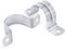 32 MM Pipe Strap Clamp, 20 pcs 304 Stainless Steel U Bracket Two Hole Tube Strap, U-Tube Clamp Pipe Strap Clamp Holder Brackets Saddle Clip, Pipe Clips Connecting Ring Hose Clamp (M32)