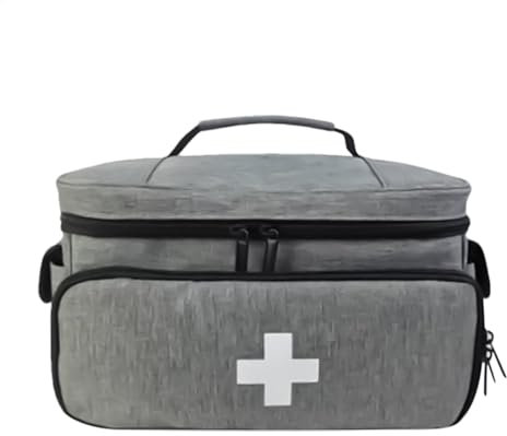 FmtwPhn Nursing Bags for Nurses, Clinic Bag for Nurses, Portable Nursing Work Bag, Empty Nurse Bag for Home, Portable, gray, see description, See description