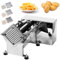 ZIJINGY Coupe-Frites électrique avec Lame de 6/9/13 mm, Coupe-Frites Commercial Robuste de 200 à 300 kg/h, Coupe-légumes électrique en Acier Inoxydable avec Pieds à Ventouse