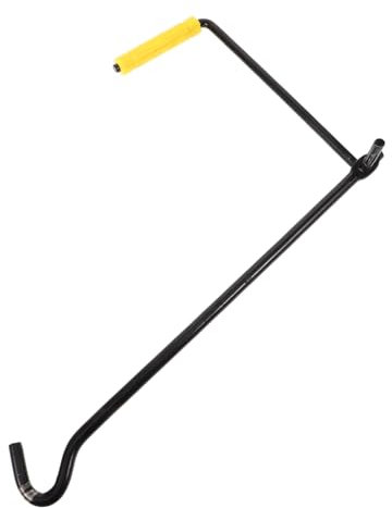 Ersatzkurbel für Scherenheber, Metall, Schwarz, Hebekurbel für Pkw und Lkw