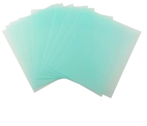 HpLive Lot de 10 lentilles de rechange pour casque de soudure, coque de protection transparente en polycarbonate pour casque de soudeur (115 x 90 mm)