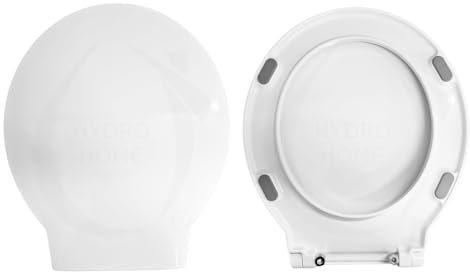 Copriwater Sedile Wc Ergo Galassia Come Originale, In Plastica Termoindurente,Colore Bianco MADE IN ITALY CHIUSURA AMMORTIZZATA