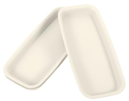 Didiseaon 3piezas Bandeja De Agua Prueba De Fugas para Macetas De Balcón Soporte De Plástico Simple Bandejas De Agua para Jardinería Preventor De Derrames