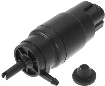 A ABSOPRO Pompe De Lave-Glace Avec Joint Pour Bmw E36 318is 92-97 1 Pc | Noir, Avant, 61661380068, Compatible: Pour Bmw E46 323Ci/328Ci/325Ci/330Ci, Pour Bmw E39 525i/528i/530i/540i, Etc.