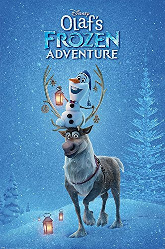 Frozen - Olaf's Adventure - One Sheet - Poster Plakat Druck - Größe 61x91,5 cm