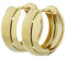 NKlaus Paar Ohrringen Gold - Gelbgold 333 Creolen - Klappcreolen glänzend - 12,2 x 3,2mm - Schmuck Damen und Mädchen - Hochglanzpoliert Rund - 4736