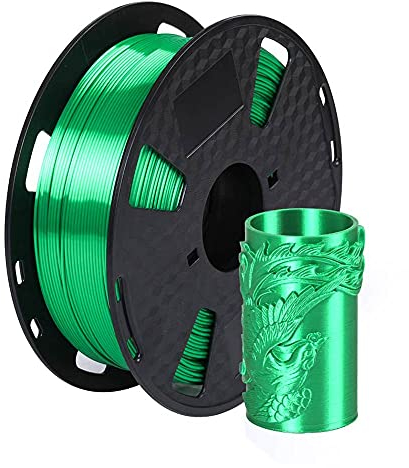 CC3D Seide Jade Grün PLA Filament 1,75 mm 1KG 3D Drucker filament FDM 3D Druckmaterial glänzend metallisch metall Gold Silber Kupfer Filament PLA Seiden Grün