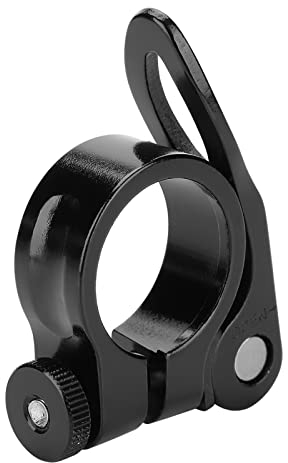 Fahrrad Sattelklemme mit Schnellspanner, 28.6mm Rennrad Sattelstützenklemme Aluminiumlegierung fur 25.4mm Sattelstütze