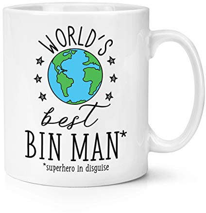 World's Best Bin Man 10oz Mug Cup