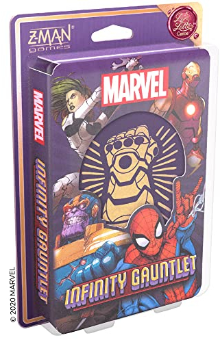 Z Man Games ZMGMZ01 Marvel Infinity Gauntlet: A Love Letter Game, Mixed Colours