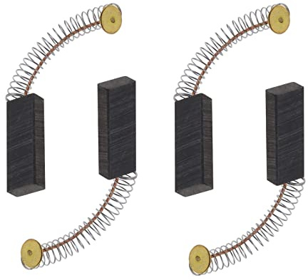 ECSiNG 2 paires Balais de Charbon de Moteur 6x11x30mm pour Meuleuse d'angle Perceuse à Percussion Rotative Scie Circulaire Outil Électrique