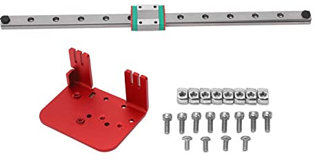 X-Achsen-Schienen-Upgrade-Kit Linearbewegungs-Schienenführung mit Gleitblock-Zubehör für Ender 3 3D-Drucker