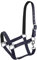 Start Halfter Pferd verstellbar – Nylon Halfter mit Polsterung – Größen: Pony, Cob, Warmblut – Komfortabel & Robust – Pferdehalfter für Stall & Weide (Dunkelblau, Pony)