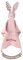 TYRY.HU Babydecke mit Namen Personalisierte Schmusetuch Kuscheldecke Schnuffeltuch Strick Geschenk zur Geburt(Lotuswurzel Rosa)