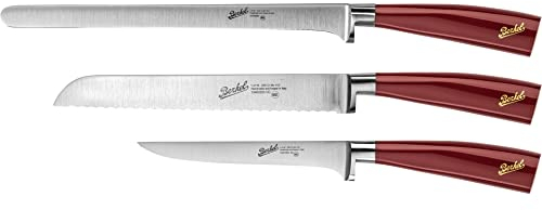 Berkel Elegance Set prosciutto 3 coltelli Rosso