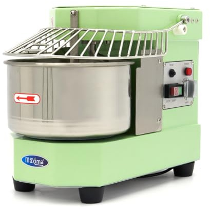 Maxima Gastro Teigmischer - 8 l - 4,5 kg Teig - Grün