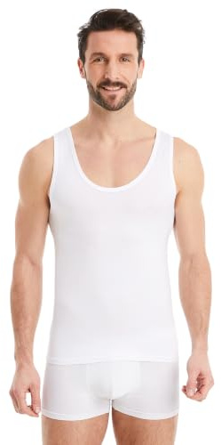 FINN Business Unterhemd Herren Ärmelloses Tank-Top | Unterziehshirt Männer aus original Lenzing® Modal Stoff - Das perfekte Achsel-Shirt unter Hemd und Anzug