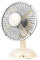 BIANCHERIAWEB Ventilatore da Tavolo Silenzioso Batteria Ricaricabile USB Modello Vintage Ventilatore Panna