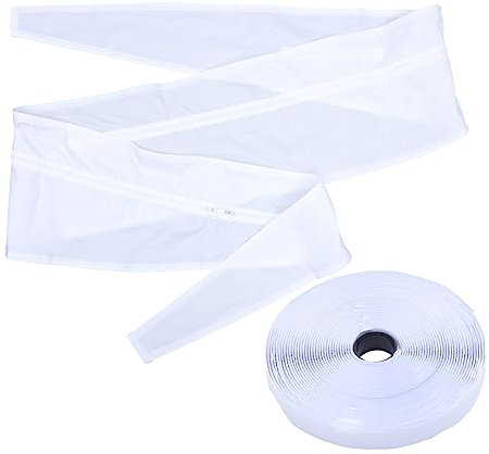 SEWOART Window Seal Kit Sliding Window 1 Set Air Conditioner Seal Cloth Window Sealing Cloth for Hinged Door