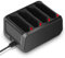 REACELL 4 Slots Battery Charging Cradle for Zebra Symbol TC70 TC77 TC72 TC75 Battery, Charging Station for Zebra Scanner Batteries