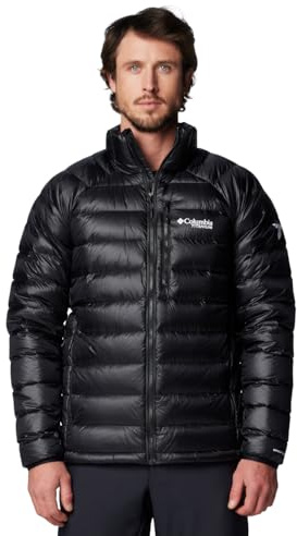 Columbia Arctic Crest Down Jacket 2088784010, Men jackets, Black, S EU