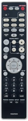Replacement RC004PMCD Remote Control Commander Compatible with Marantz CD6007 Single Disc CD Player