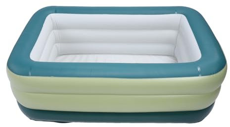 TOPINCN Piscine Gonfiabili Piscine Gonfiabili a Grandezza Naturale per Giardino Cortile Esterno Interno (184L)