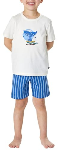 Schiesser Jungen Schlafanzug Set Pyjama kurz - 100% Organic Bio Baumwolle - Größe 92 bis 140
