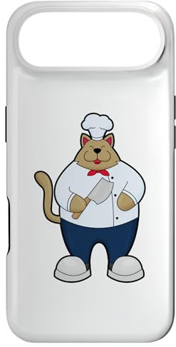 Carcasa para iPhone Air Gato Cocinero Cuchillo de Cocina Cocinar