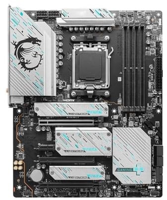 scheda madre Scheda madre Fit For MSI X670E GAMING PLUS WIFI supporta Ryzen 9 9900X 7950X 5 9600X 8500G CPU AM5AMD X670 DDR5