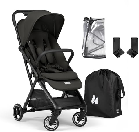 hauck All-in-One Travel Pushchair Set Cabin Approved, Fly N Care Black