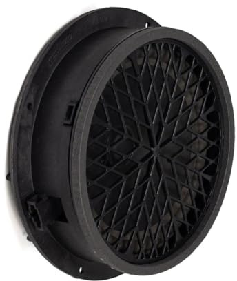 EaseSunny Altavoz de puerta delantera, altavoz de graves de rango medio, repuesto de audio de coche para Audi A4 2008-2016, A5 2008-2017, OE 8T0035415A, material ABS, negro